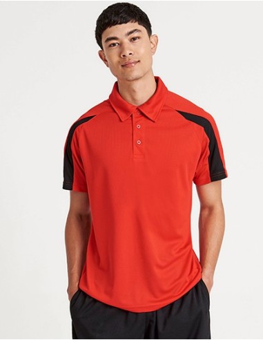 A-JC043-Contrast Cool Polo